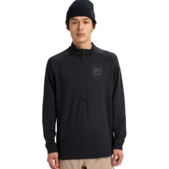 [ak] Helium Grid Technical Half Zip Fleece Top