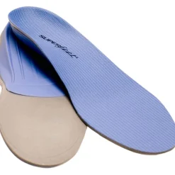 All-Purpose Support Medium Arch (Blue) Versatile Thin Casual/Walking Shoe Insoles