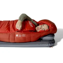 Alpine -18C/0F Long Lightweight Down Sleeping Bag