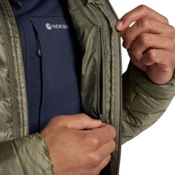 Anti-Freeze Hoodie Down Insulated Jacket