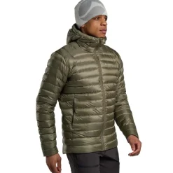 Anti-Freeze Hoodie Down Insulated Jacket