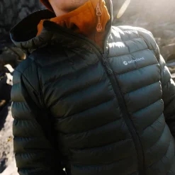 Anti-Freeze Hoodie Down Insulated Jacket