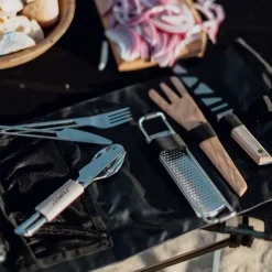 Campfire Cutlery Set Compact Camping Utensils