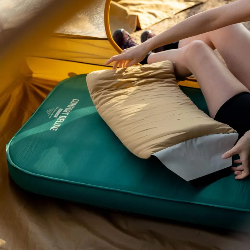 Comfort Deluxe Self Inflating Sleeping Mat Regular Rectangular Wide
