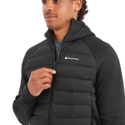 Composite Down Hooded Jacket