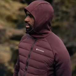 Composite Down Hooded Jacket