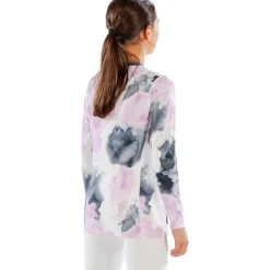 Cozy Girls Watercolour Kids' Crew Neck Long Sleeve Base Layer