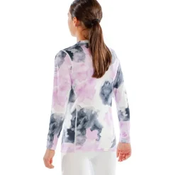 Cozy Girls Watercolour Kids' Crew Neck Long Sleeve Base Layer