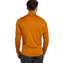 Dart Zip Neck Mens Long-Sleeve Running Top
