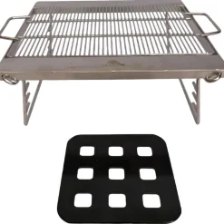 Fireplace Grill Attachment