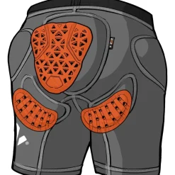 Freeride-Evo D3O Women's Ski/Snowboard Impact Shorts