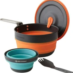 Frontier Ultralight Collapsible 1L One Pot 3 piece Cookware Set