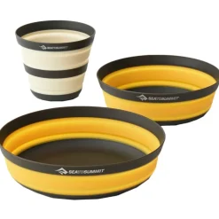 Frontier Ultralight 3pc Collapsible Dinnerware Set