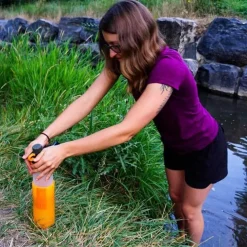 GeoPress Water Purifier Travel Filter Bottle