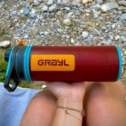 GeoPress Water Purifier Travel Filter Bottle