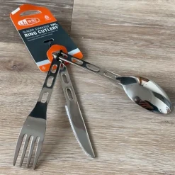 Glacier Stainless Ring Cutlery Set Camping Utensils