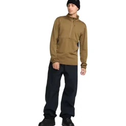 Gridlock Mock Neck Snowboard Fleece Pullover
