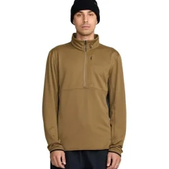 Gridlock Mock Neck Snowboard Fleece Pullover