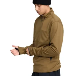 Gridlock Mock Neck Snowboard Fleece Pullover