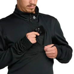 Gridlock Mock Neck Snowboard Fleece Pullover