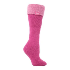 Ladies Thick Extra Long Knee High Thermal Wellington Boot Socks
