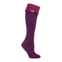 Ladies Thick Extra Long Knee High Thermal Wellington Boot Socks
