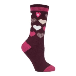 Ladies Thin Lightweight Patterned Casual Winter Warm Thermal Socks