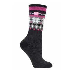 Ladies Thin Lightweight Patterned Casual Winter Warm Thermal Socks