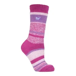 Ladies Twist Patterned Thick Winter Thermal Socks