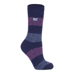 Ladies Twist Patterned Thick Winter Thermal Socks