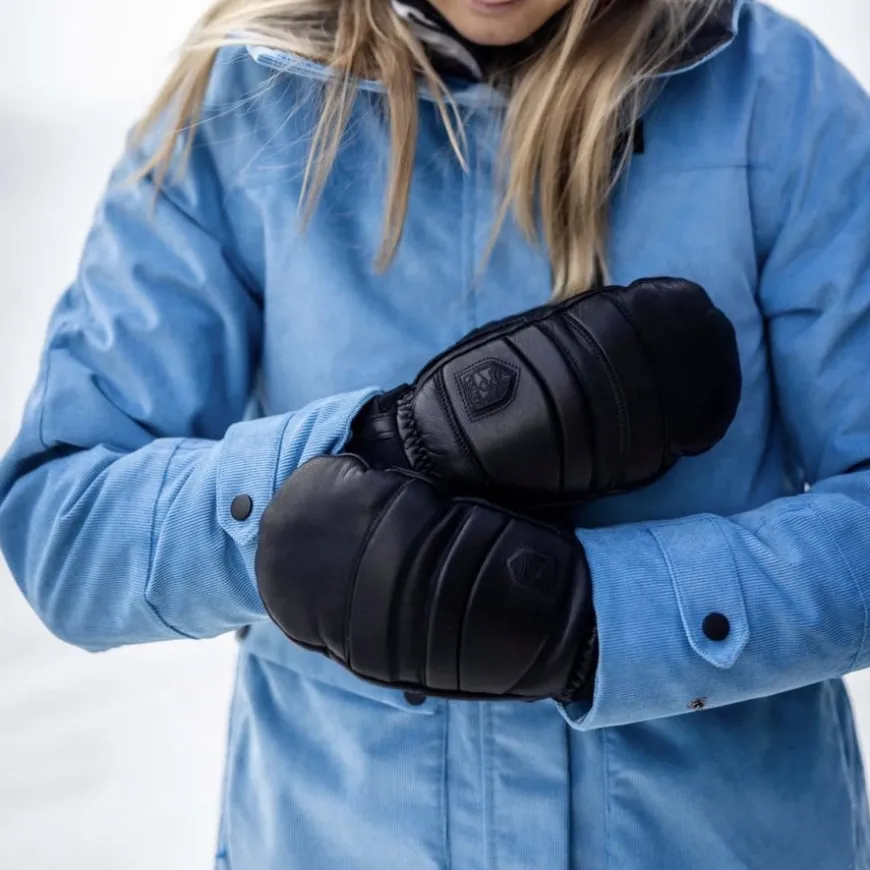Leather Fall Line Ski/Snowboard Mitts