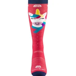 Magic Mountain Unicorn Over the Calf Kids' Ski Socks
