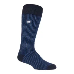 Mens Thick Winter Warm Knee High Ribbed Thermal Boot Socks