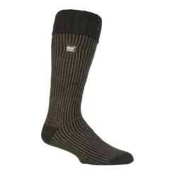 Mens Thick Winter Warm Knee High Ribbed Thermal Boot Socks