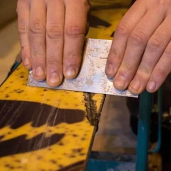 Metal Ski/Snowboard Wax Scraper
