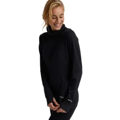 Midweight Long Neck Women's Base Layer Top