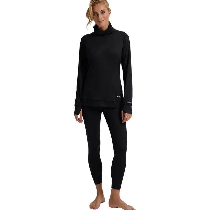 Midweight Long Neck Women's Base Layer Top