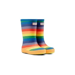 Original First Classic Rainbow Print Wellington Boots