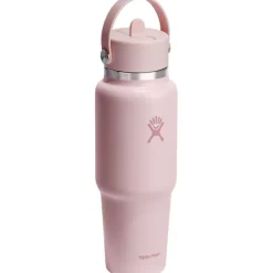 32 oz Wide Mouth Travel Bottle with Flex Straw Cap