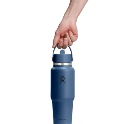 32 oz Wide Mouth Travel Bottle with Flex Straw Cap