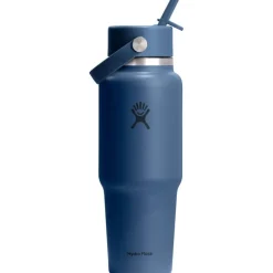 32 oz Wide Mouth Travel Bottle with Flex Straw Cap