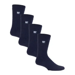 4 Pair Mens Ultra Lite Extra Thin 1.0 TOG Casual Thermal Socks