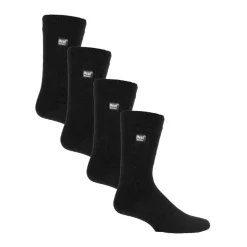 4 Pair Mens Ultra Lite Extra Thin 1.0 TOG Casual Thermal Socks