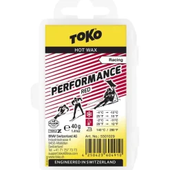 Performance Red Ski/Snowboard Hot Wax