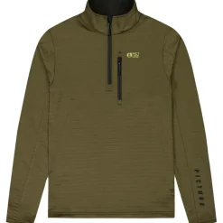 Picture Bake Grid 1/4 Zip Fleece