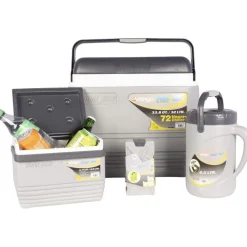 Pinnacle 72Hr 5 Piece Set Camping Coolbox Kit