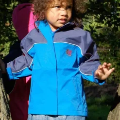 Rip-Stop Jacket Kids' Waterproof Hooded Coat