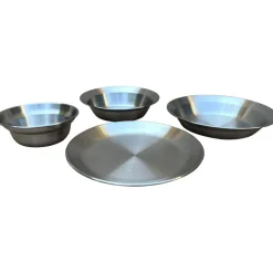 Stainless Steel 4 Piece Tableware Set