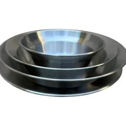 Stainless Steel 4 Piece Tableware Set