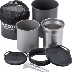 Thermostack Cook Set Combo Lightweight Backpacking Cookware